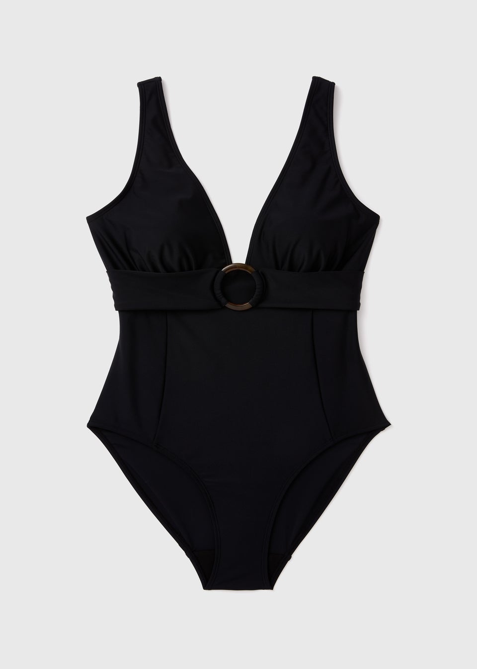 Black Ring Detail Swimsuit