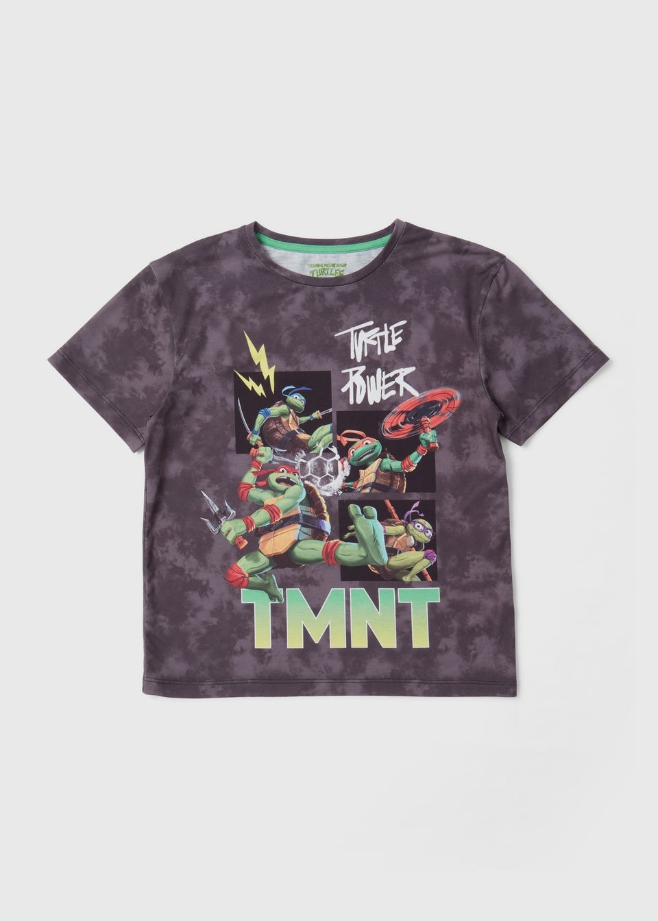 Boys Teenage Mutant Ninja Turtles Black T Shirt (4-12yrs)