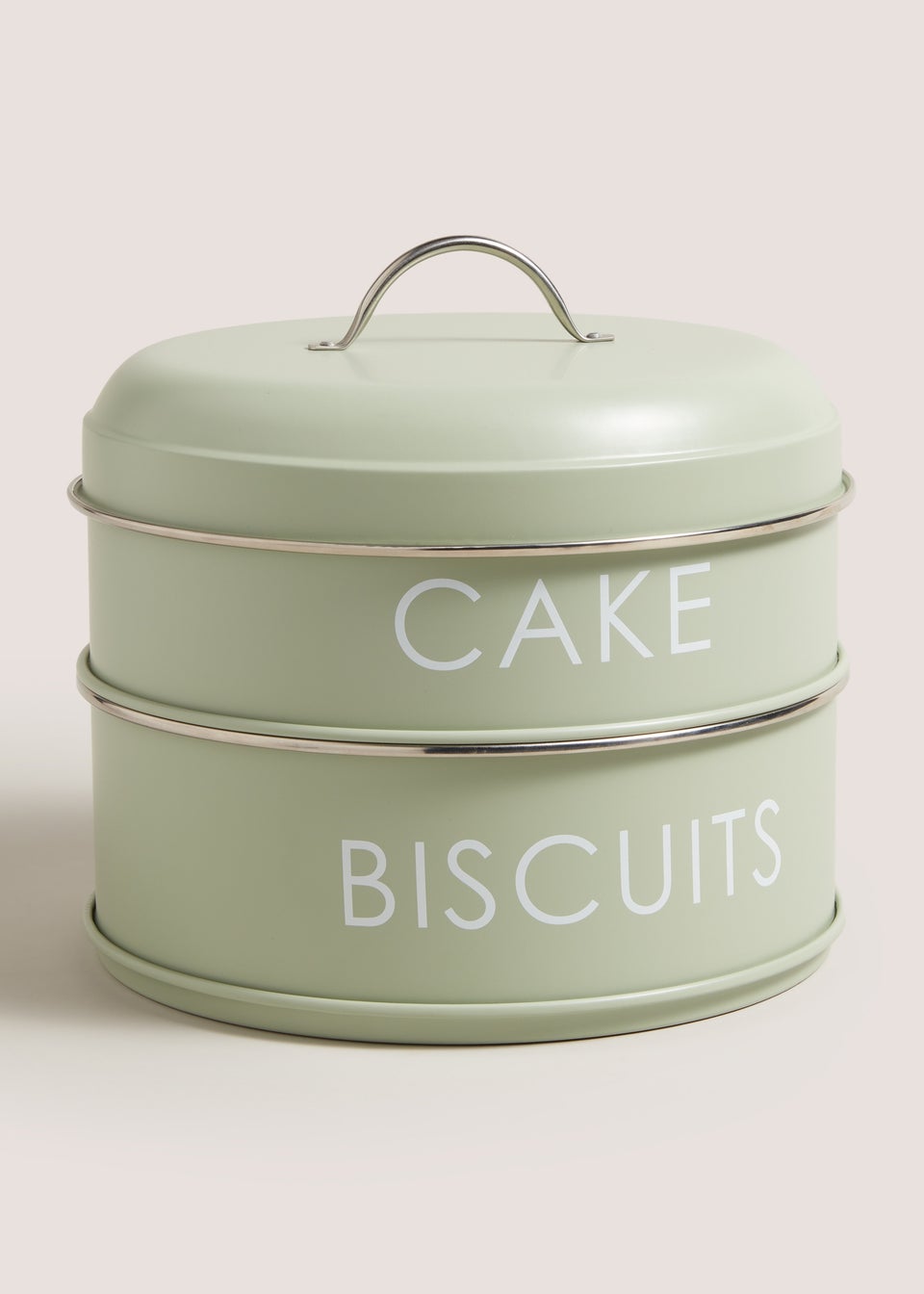Green Two Tier Stack Tin (15cm x 25cm)