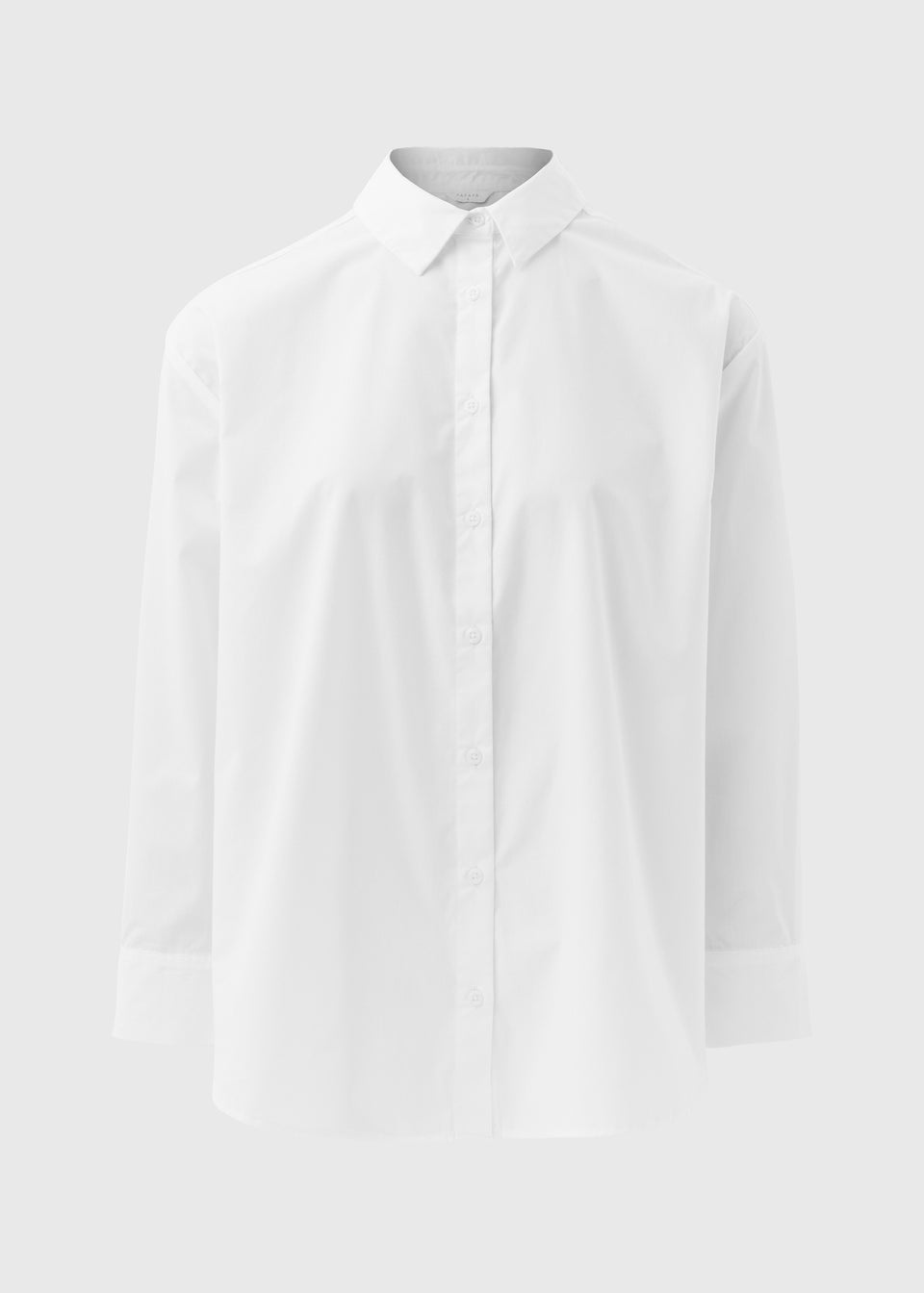 White Cotton Shirt - Matalan
