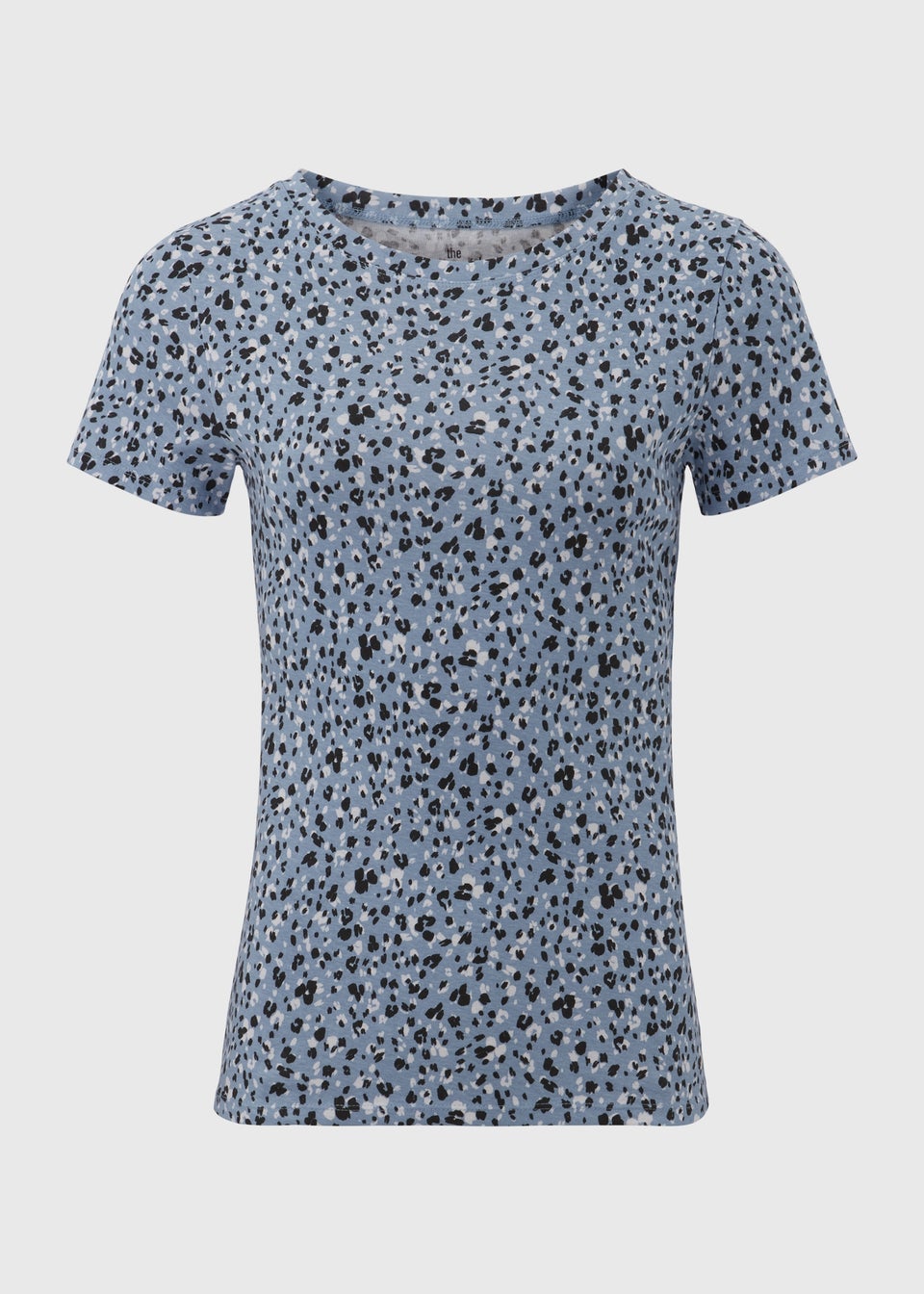 Blue Animal Print T-Shirt