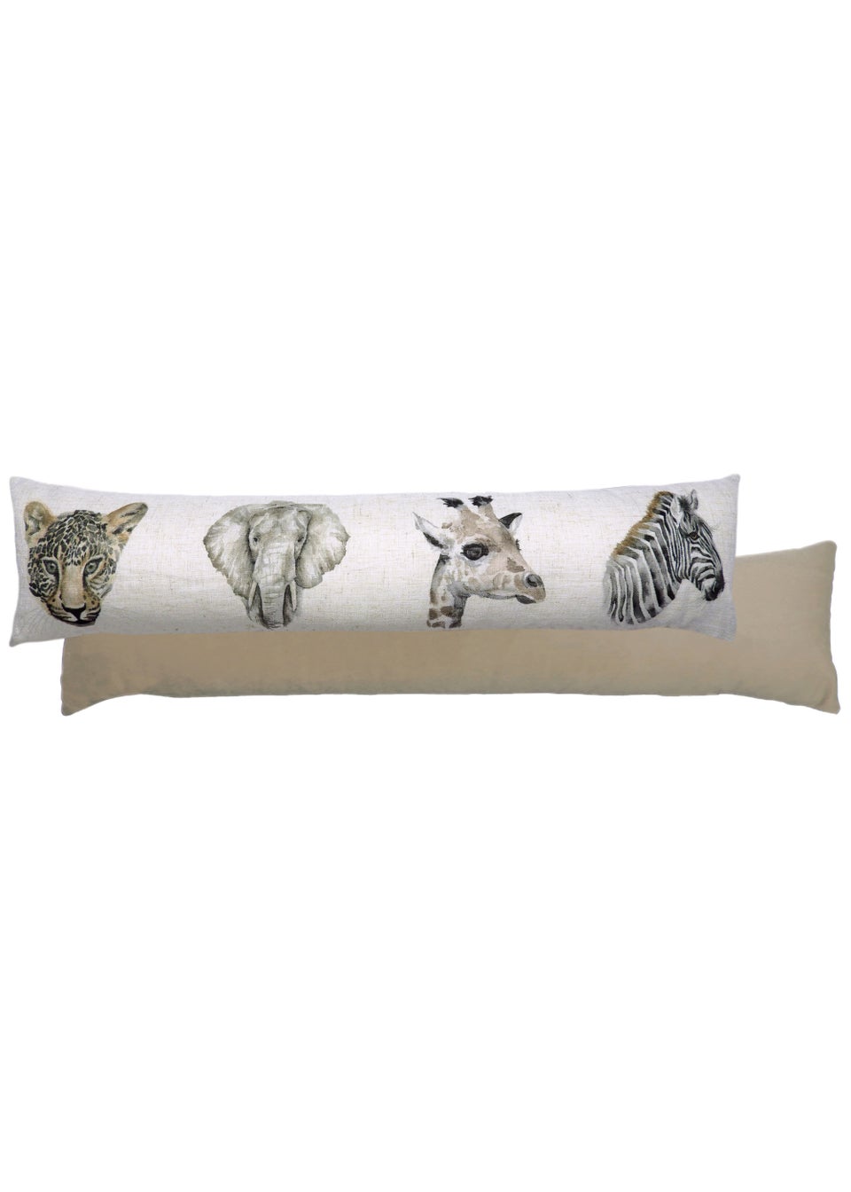 Evans Lichfield Safari Printed Draught Excluder (92cm x 20cm)