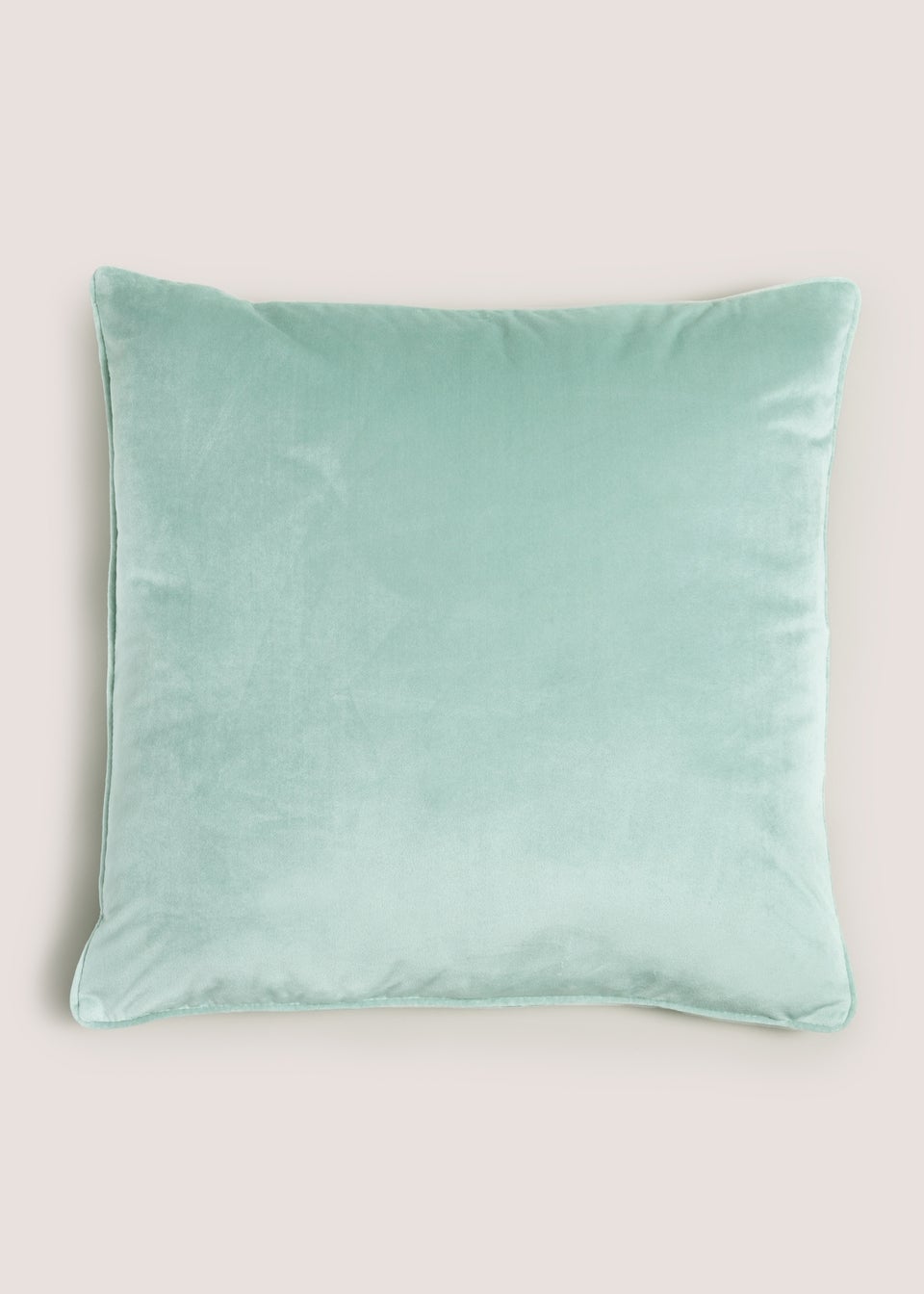 Green Plain Velvet Cushion (55cm x 55cm)