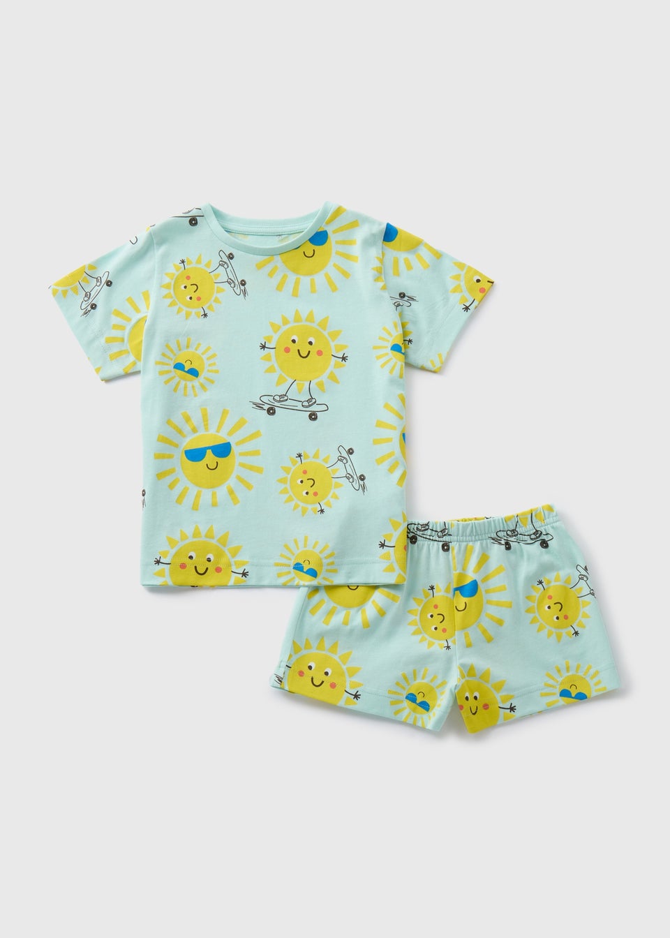 Boys Blue Sun Pyjama Set (9mths-5yrs)