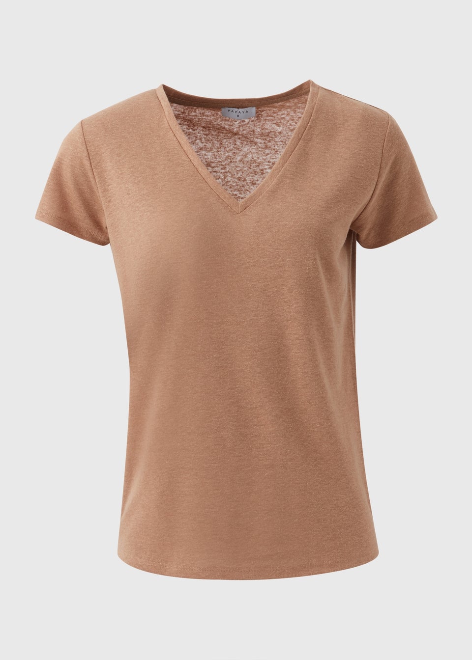 Plain brown shirt best sale
