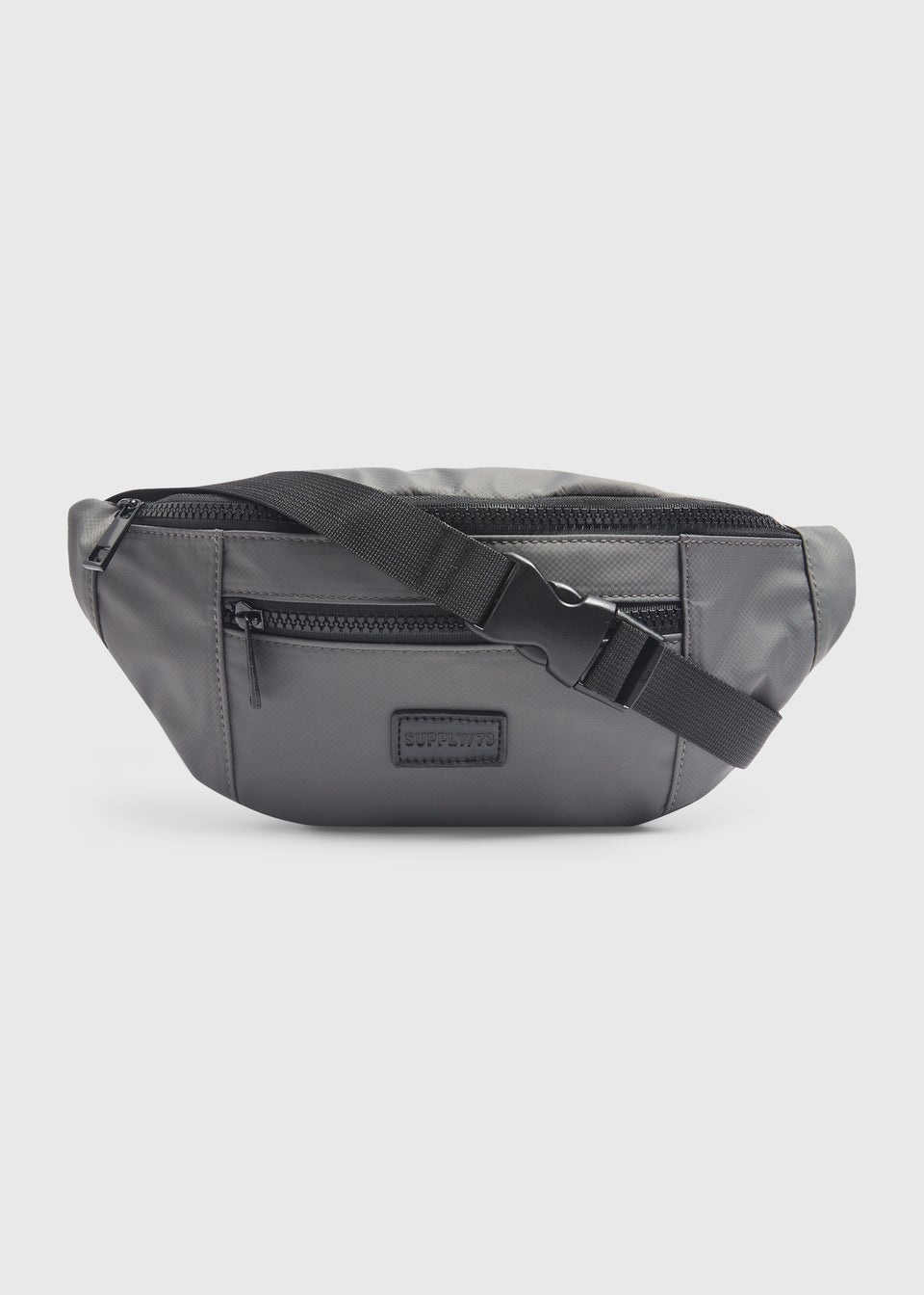 Grey Nylon Bum Bag