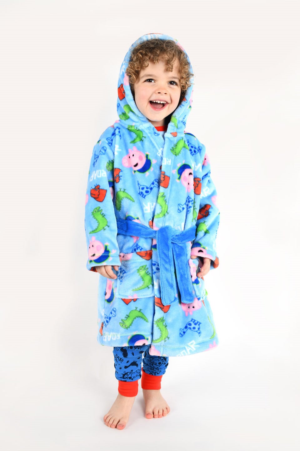 Brand Threads Kids' George Pig Dressing Gown