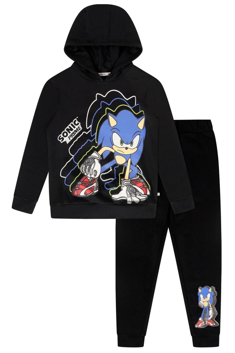 Brand Threads Kids'  Sonic Prime Jogger and Hoodie Daywear Set