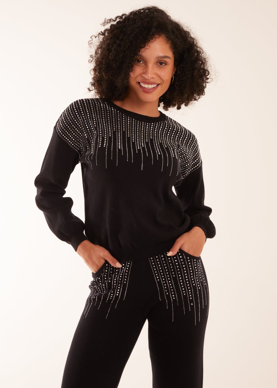 Blue vanilla black jumper hotsell