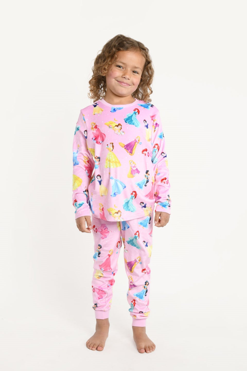 Brand Threads Kids' Disney Princess Pyjama Set