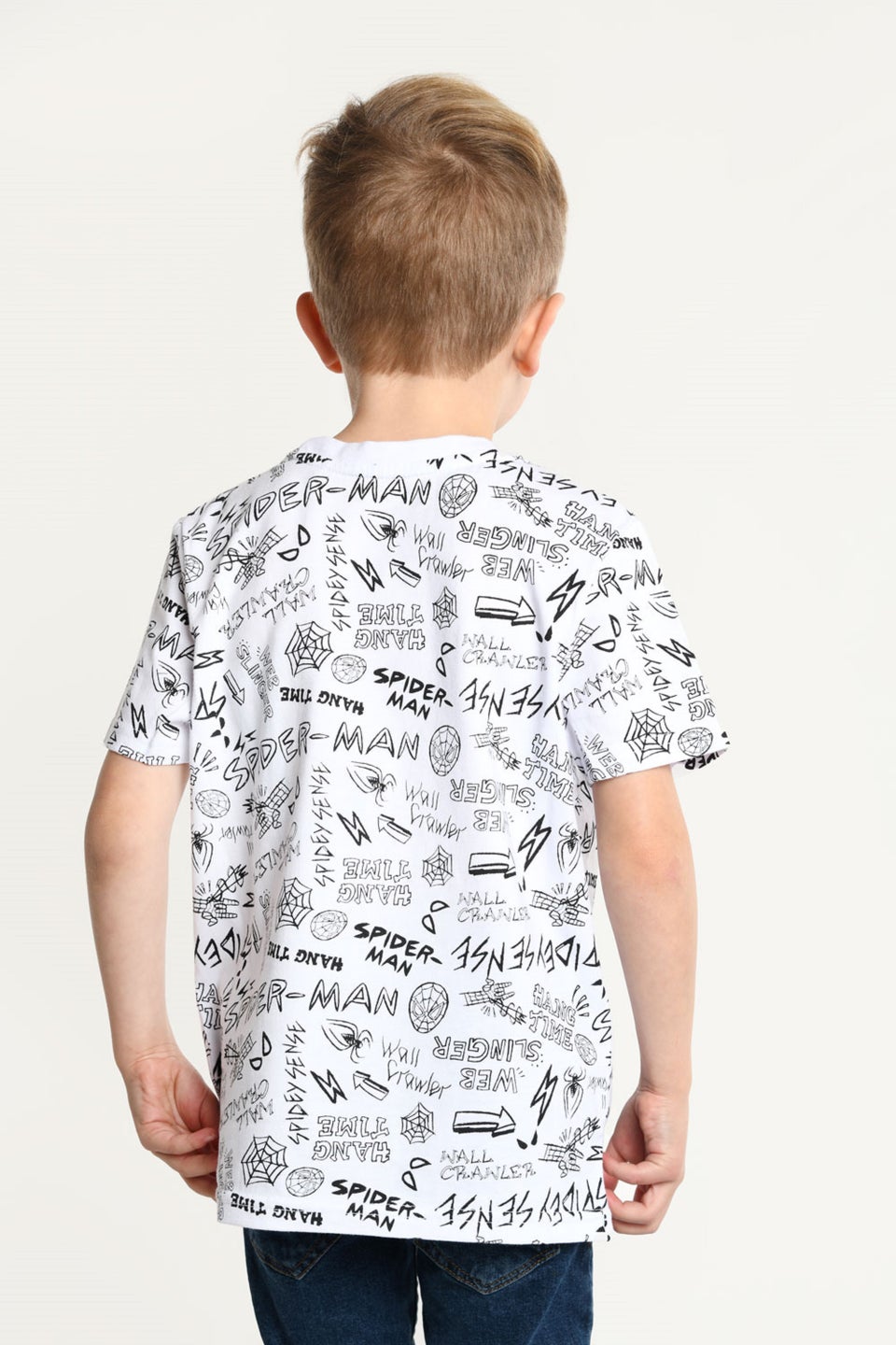 Brand Threads Kids' Spiderman T-Shirt