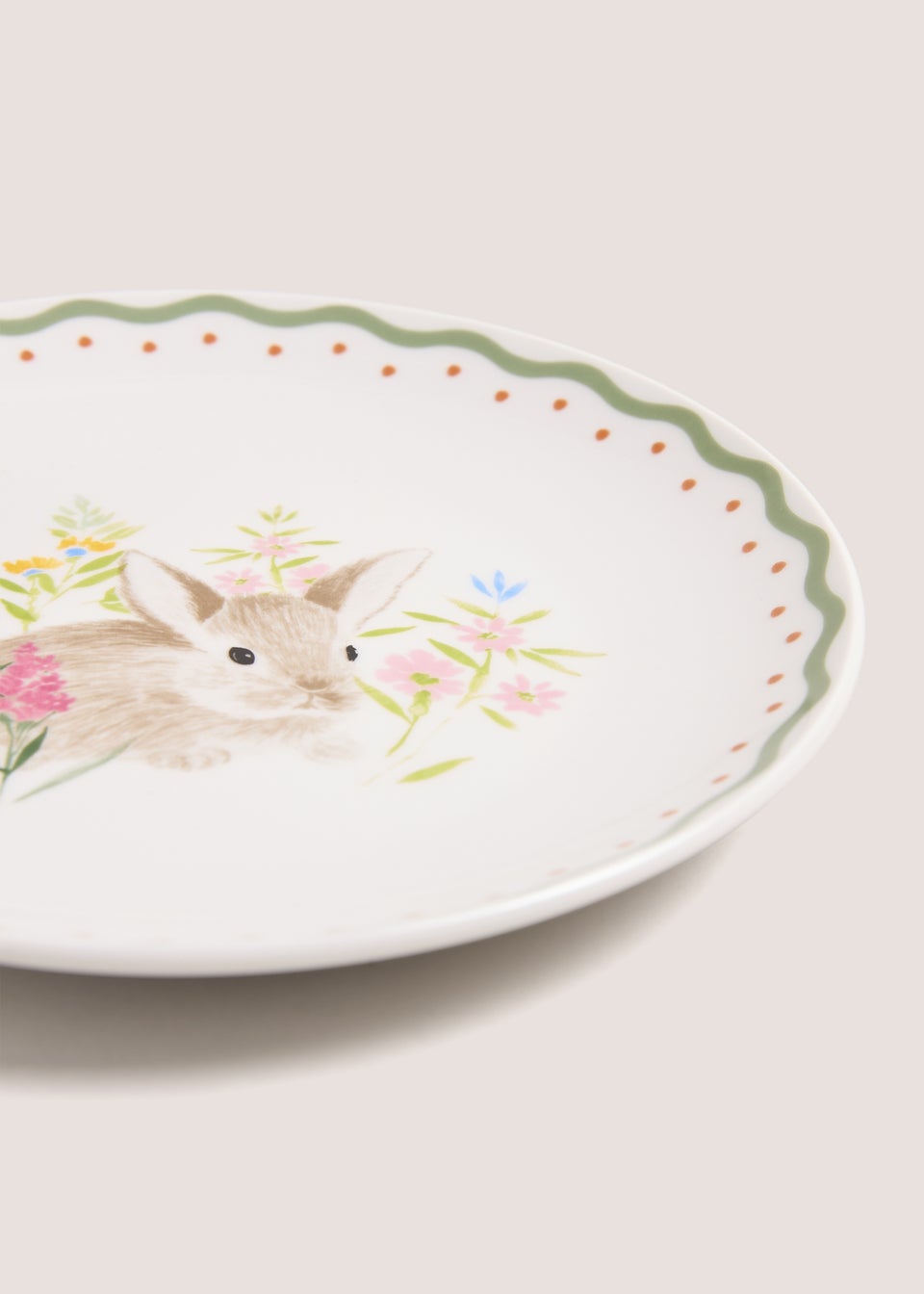 Rabbit side plate (19cm)