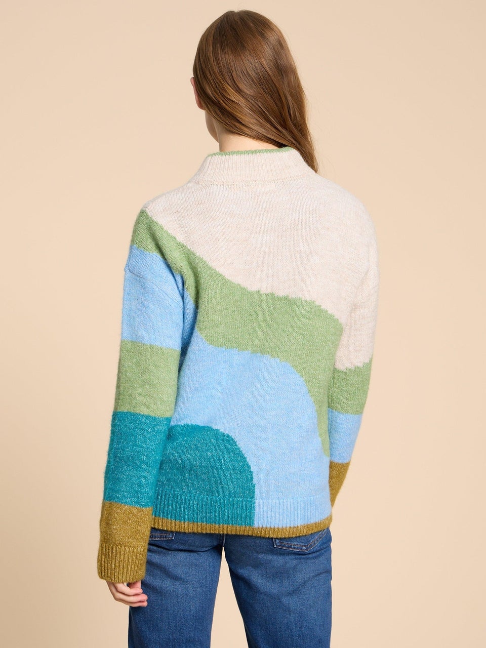 Daisy Pullover mit Colour-Block-Design