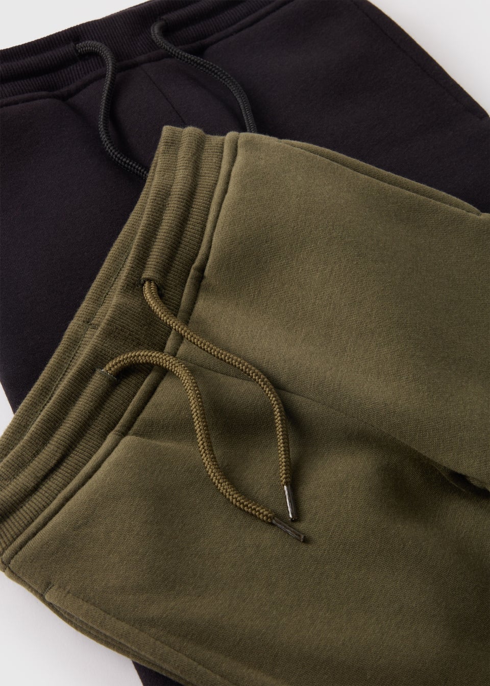 Boys 2 Pack Black & Khaki Joggers (1-7yrs)