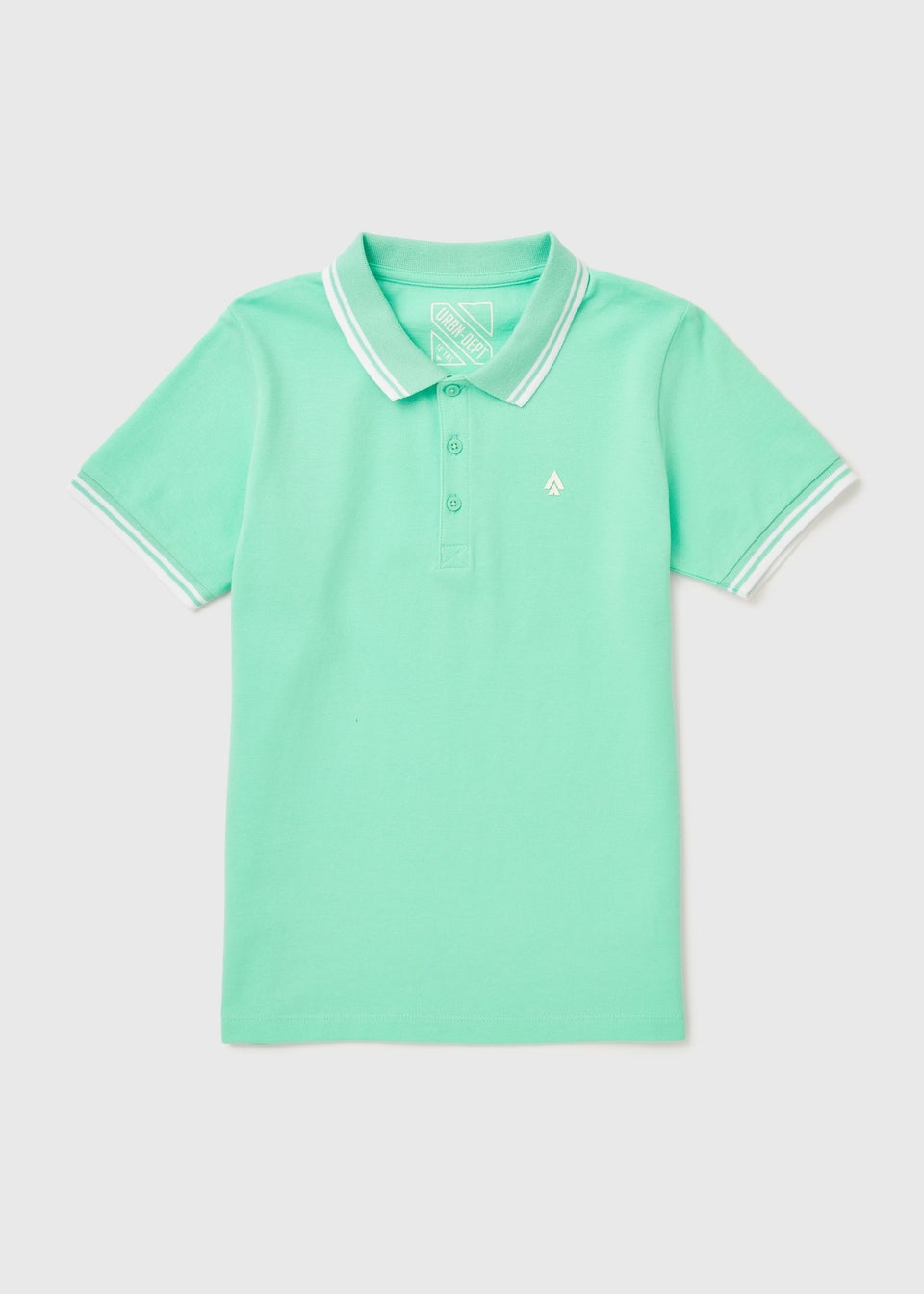 Boys Green Polo Shirt (7-13yrs)