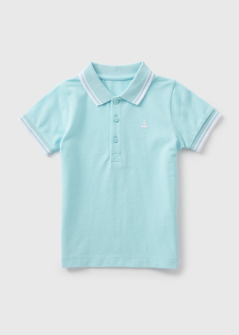 Boys Aqua Polo Shirt (1-7yrs)