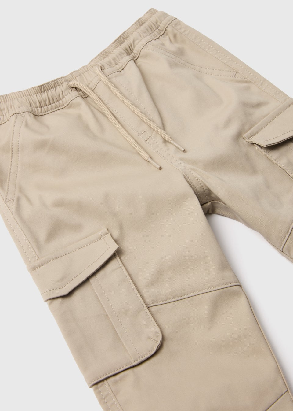 Boys Stone Cargo Trousers (1-7yrs)