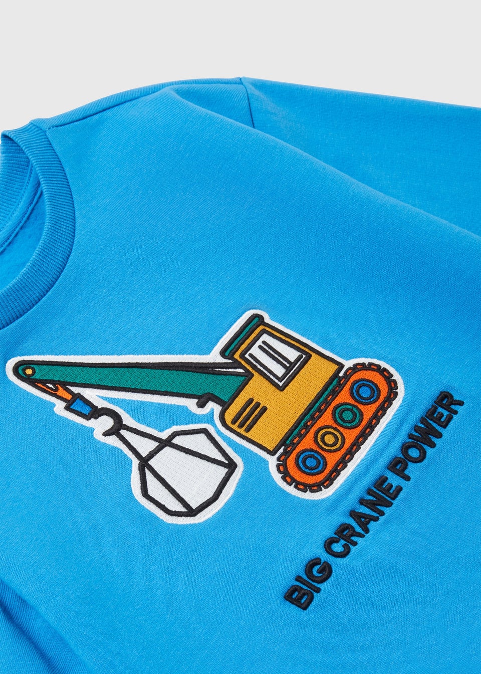 Boys Blue Crane Sweatshirt (1-7yrs)