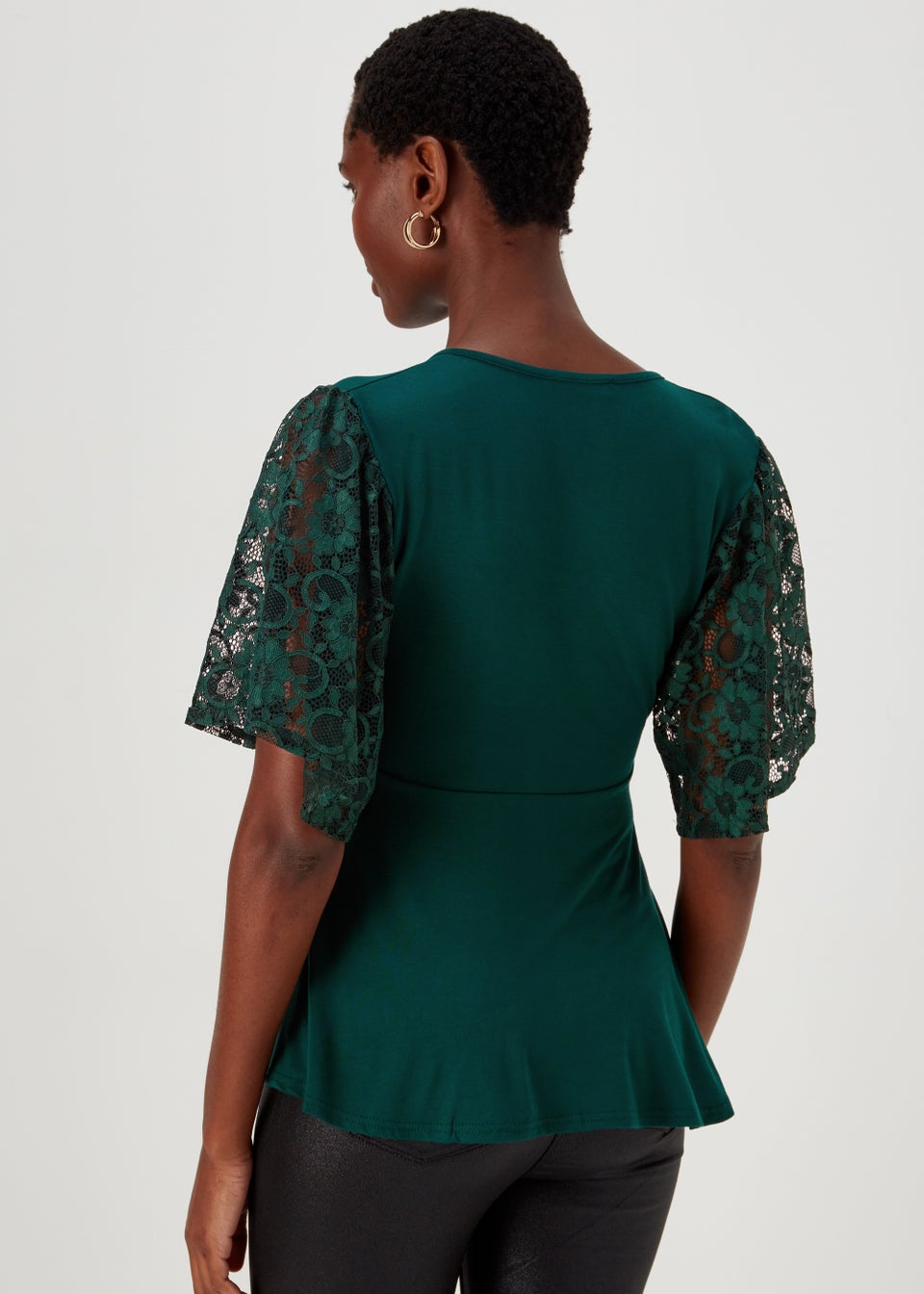Green Lace Angel Jersey