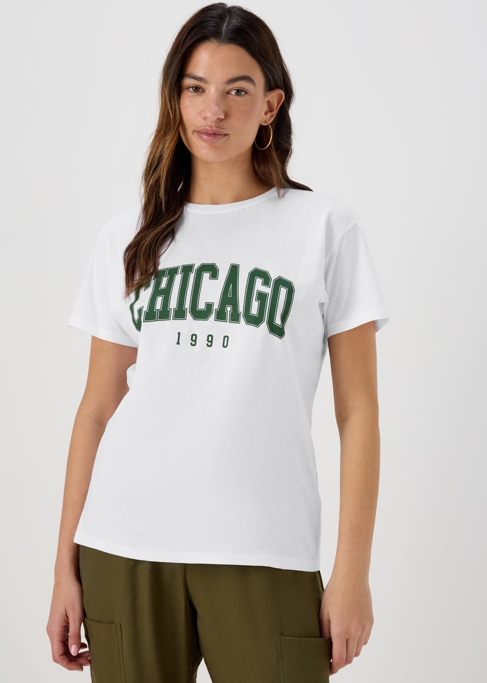 White Chicago T-Shirt