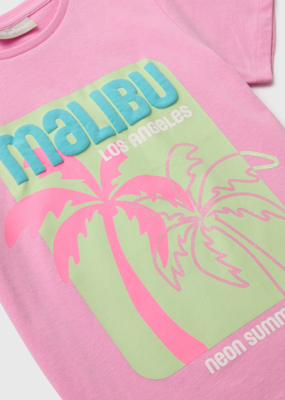 Pink Malibu Short Sleeve T-Shirt (7-13yrs)