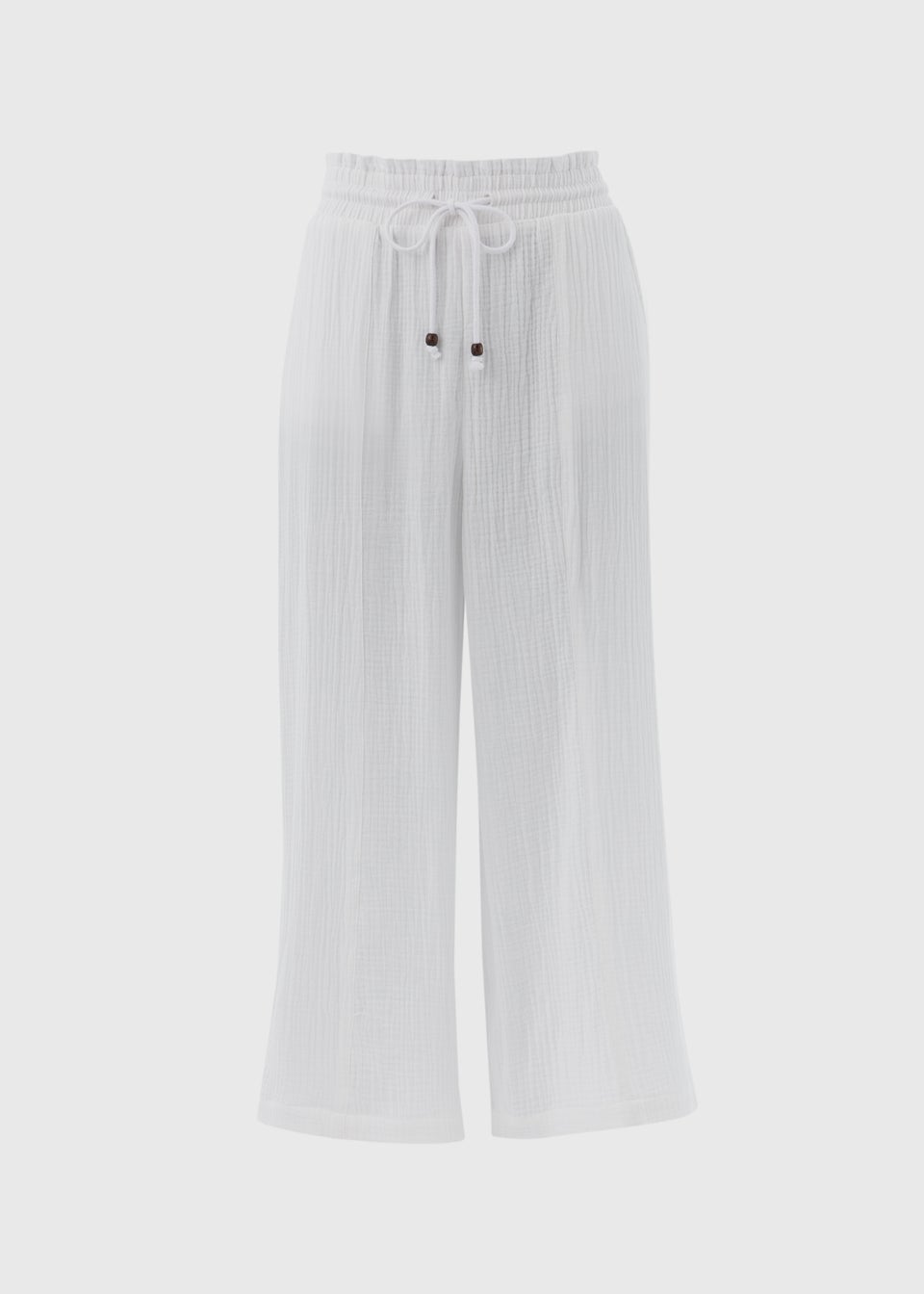 White crop trousers matalan hotsell