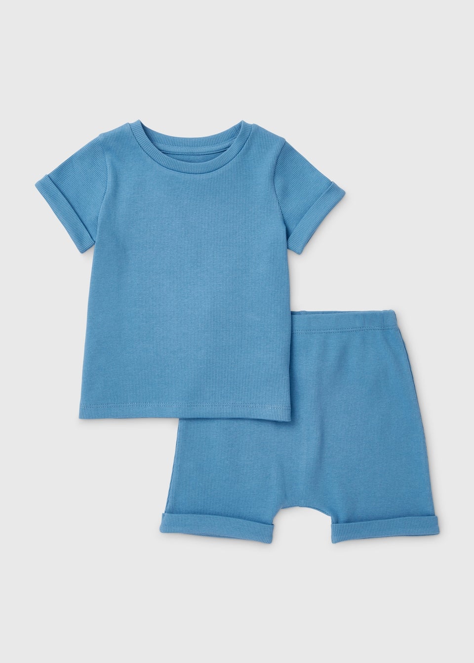 Baby Blue T-Shirt & Shorts Set (Newborn-23mths)