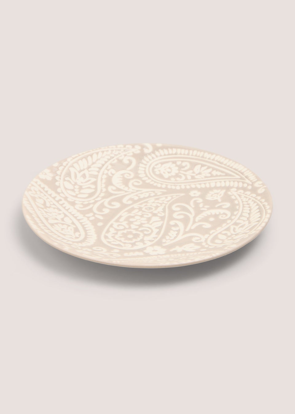 Natural Artisan Wax Resist Plate (19cm)