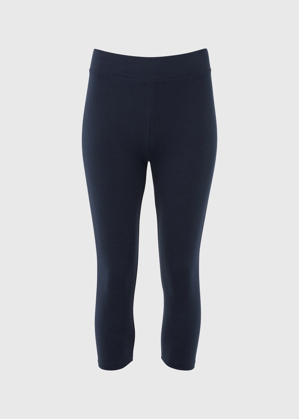 Blue Cropped Leggings