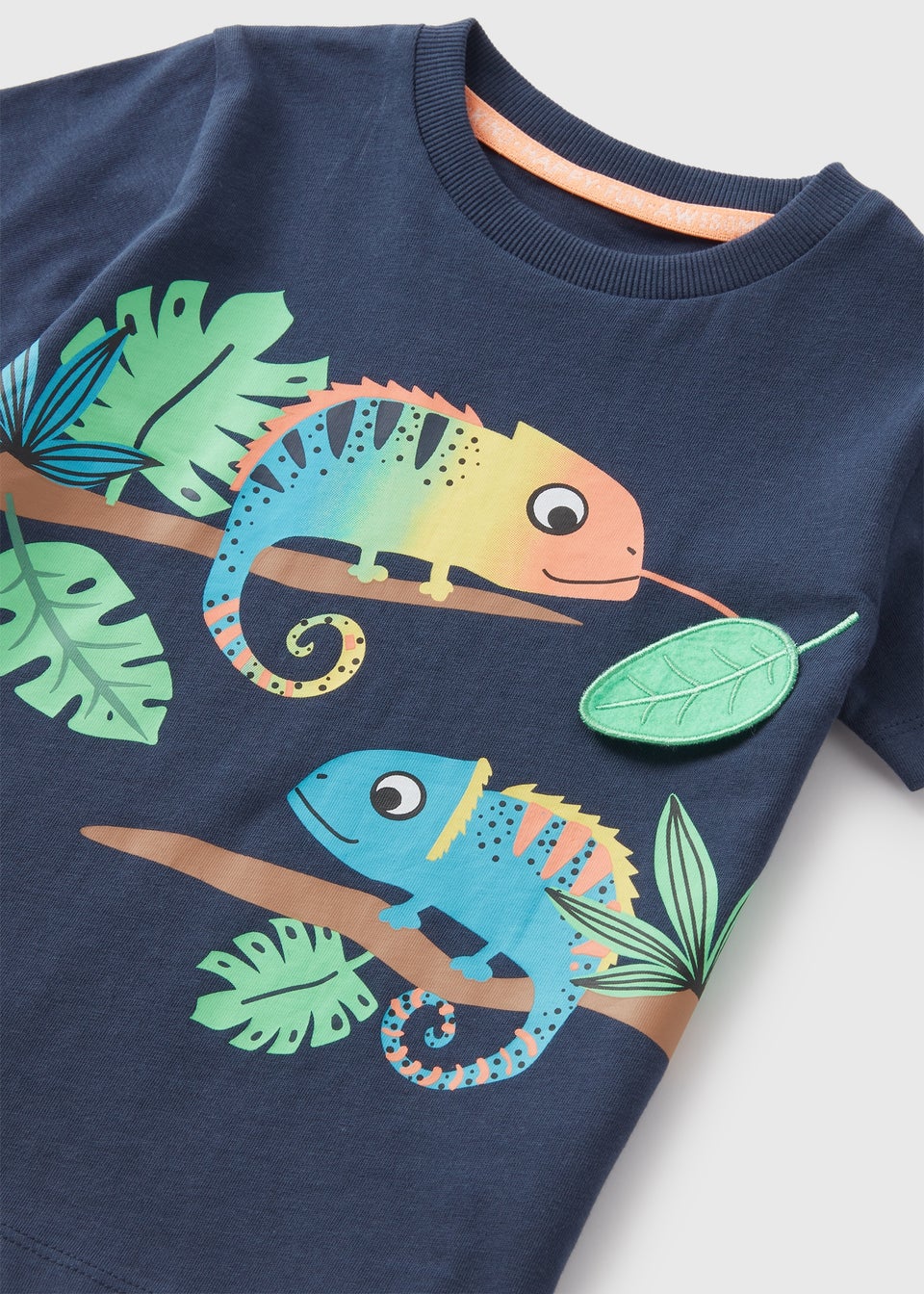 Boys Navy Lizard T-Shirt (1-7yrs)