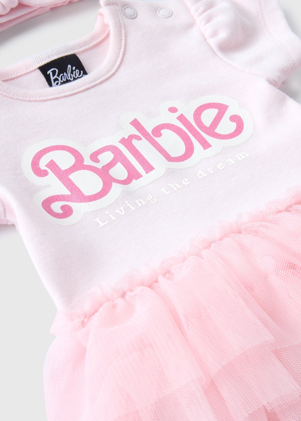 Baby Pink Barbie Tutu Set (Newborn-12mths)