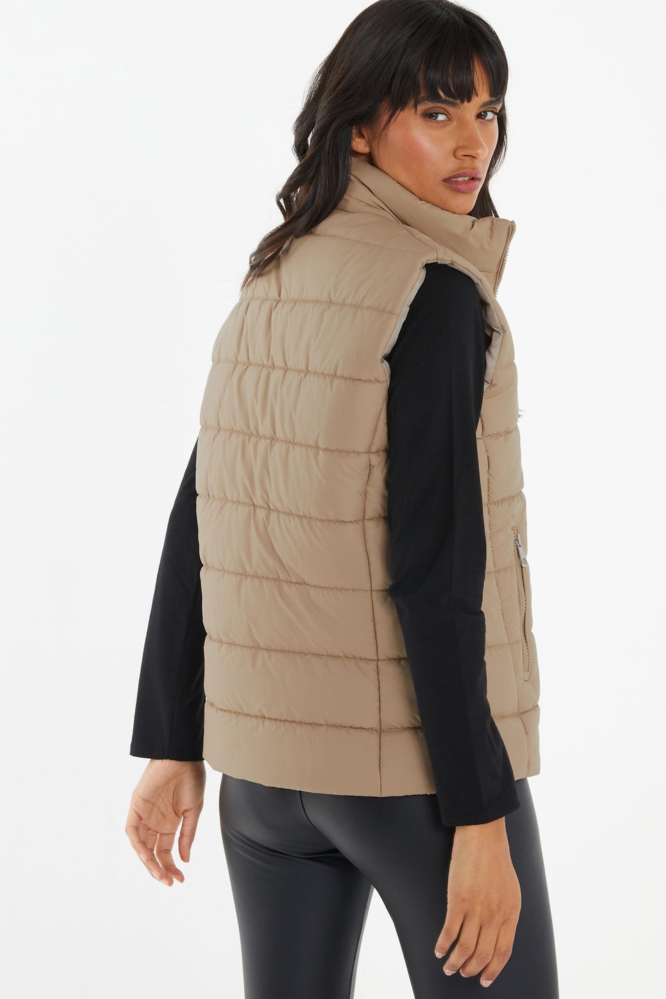 Quiz Natural Padded Gilet