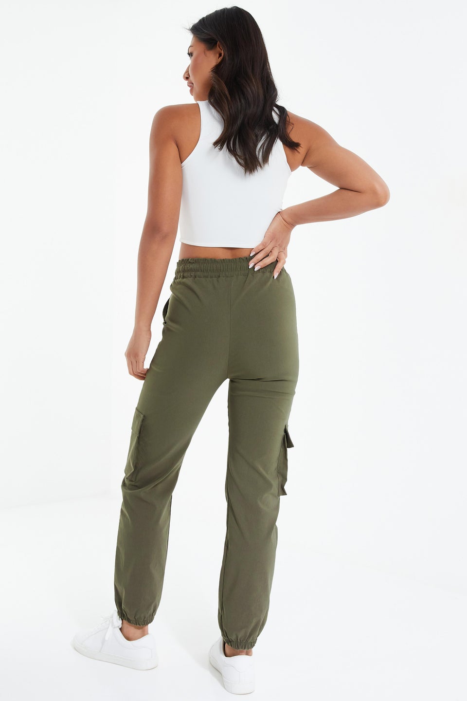 Women's Cargo Trousers Combat Pants Matalan