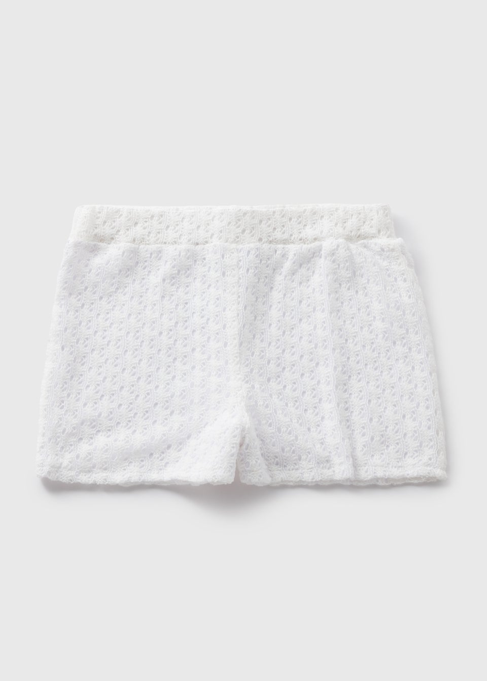 Girls Cream Lace Shorts (7yrs-15yrs)