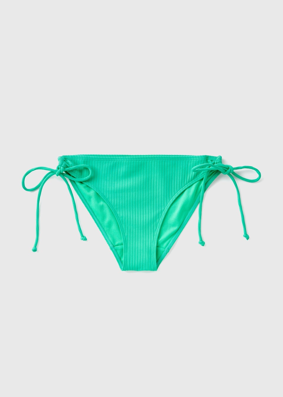 Green Tie Side Ribbed Briefs