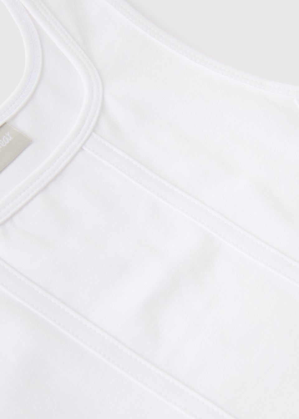 Girls White Corset Vest (7-15yrs)