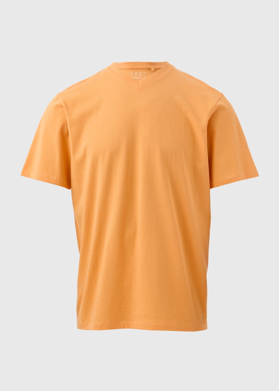 Orange V Neck T-Shirt