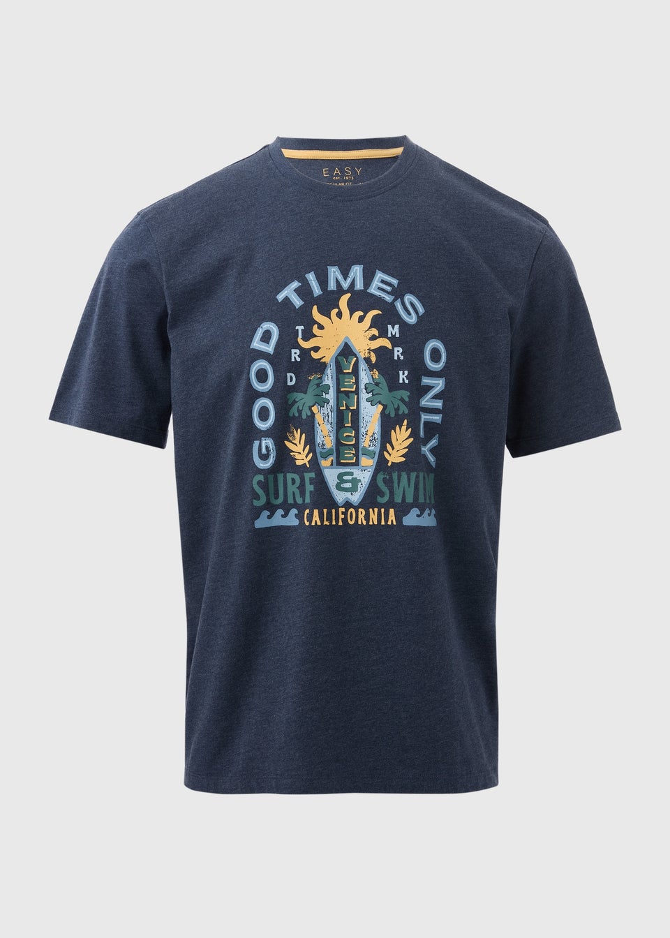 Navy Good Times Only T-Shirt