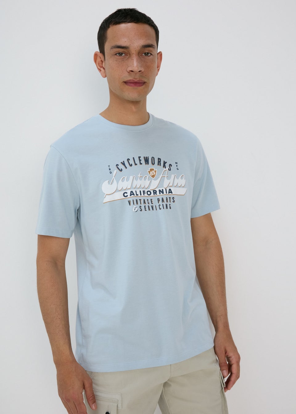 Light Blue Cycle Works T-Shirt