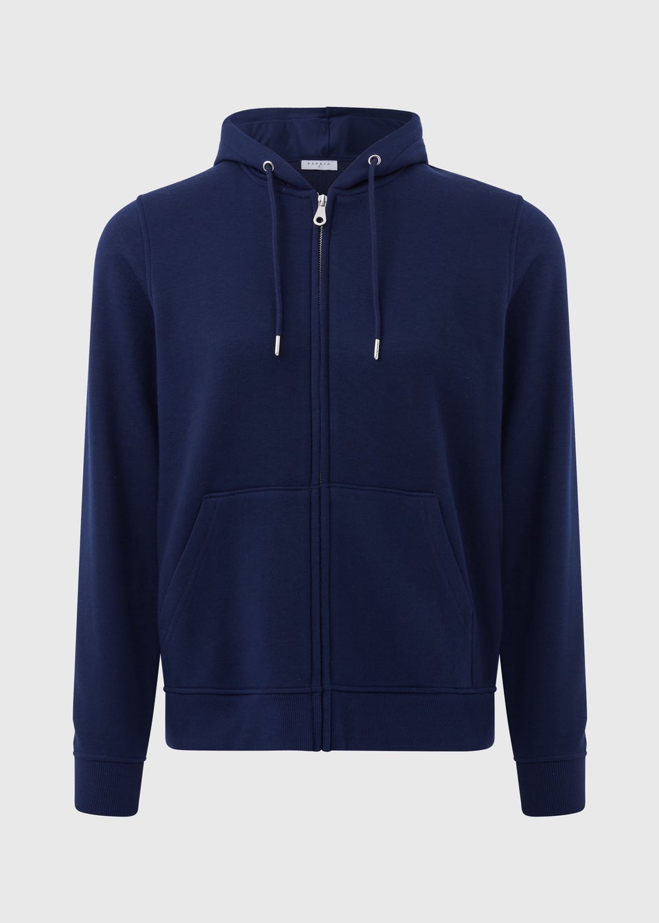 Navy Zip Hoodie