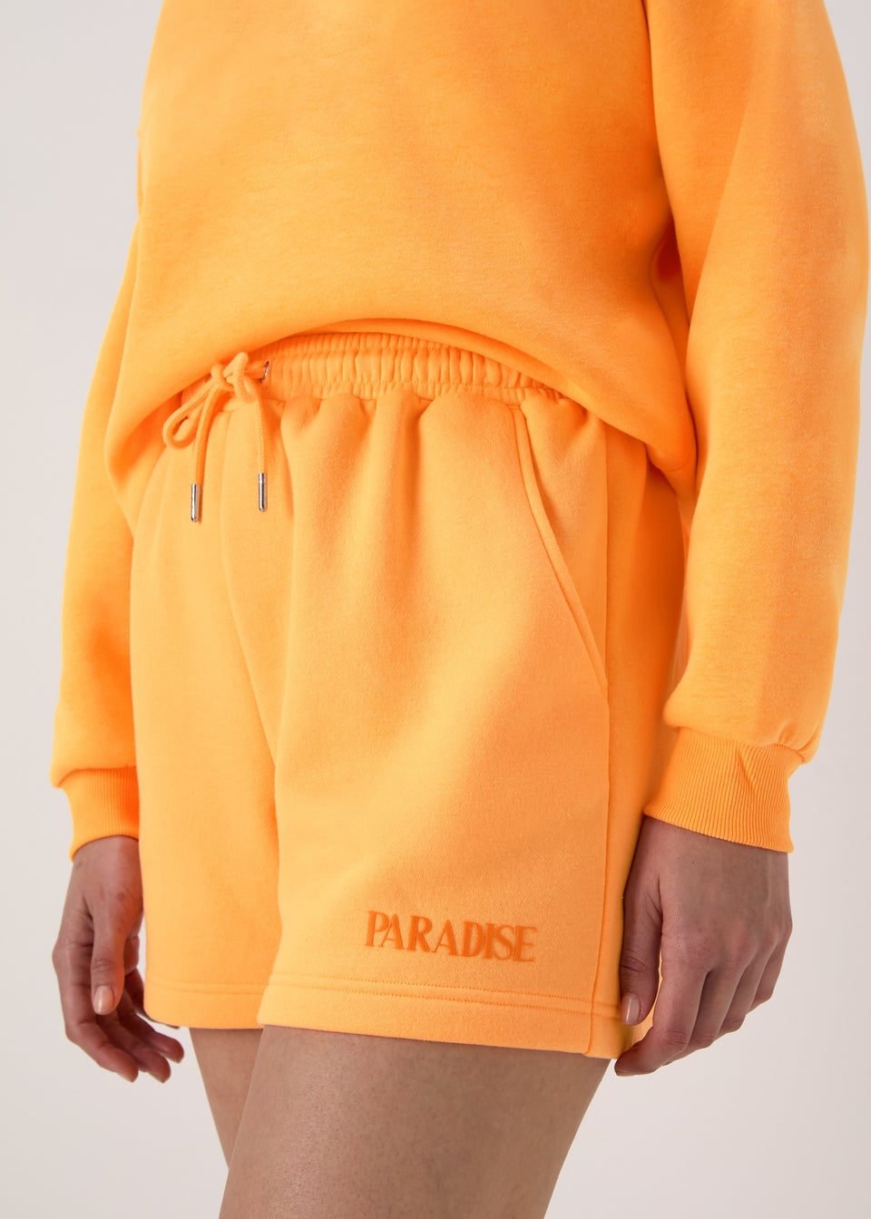 Orange Paradise Collegiate Shorts