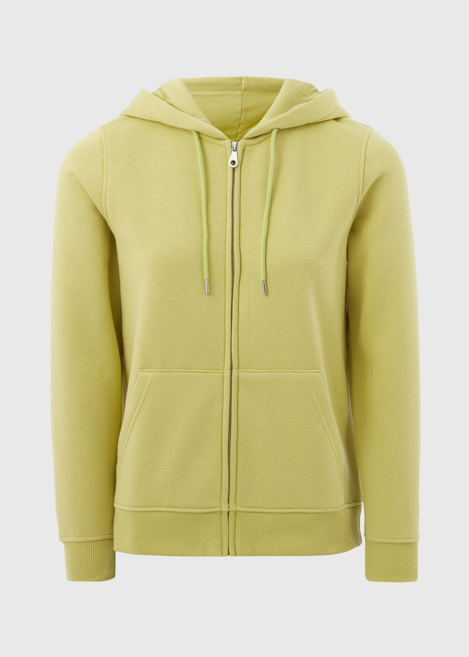 Lime Zip Hoody