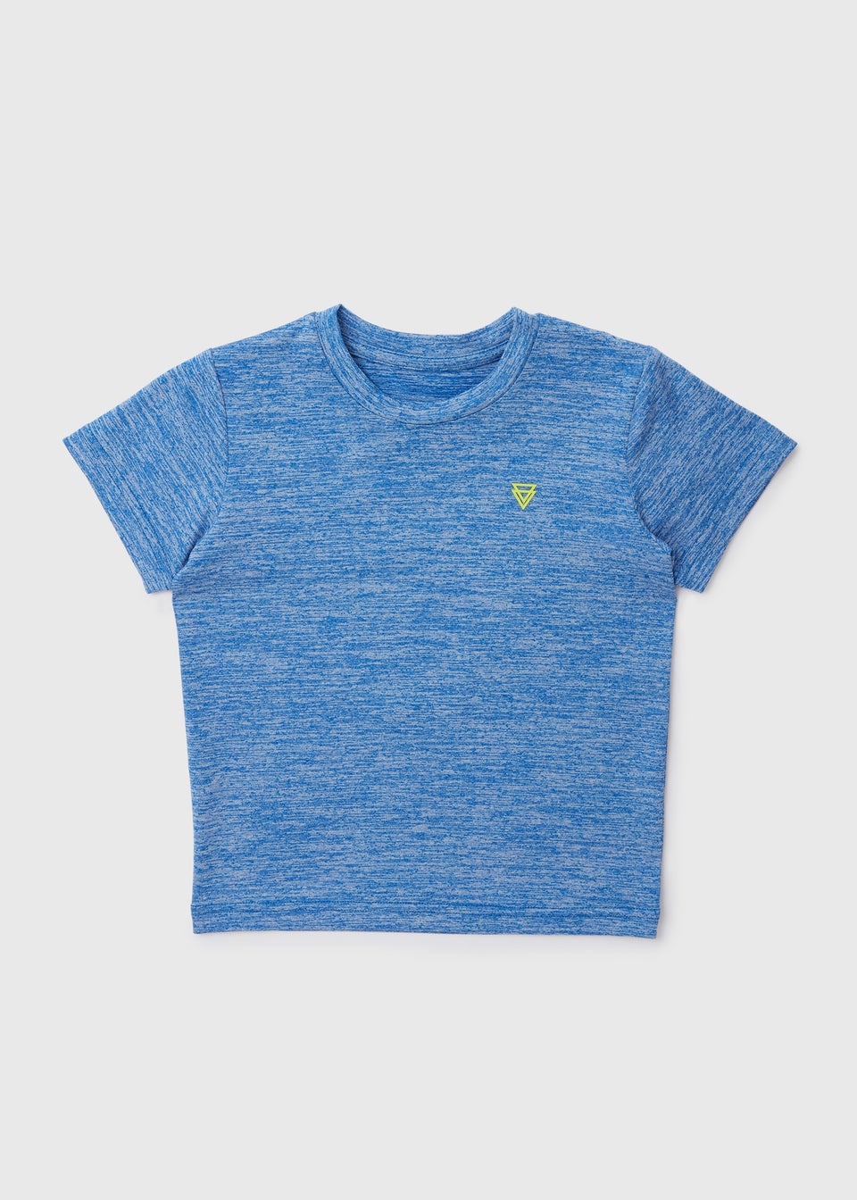 Boys Cobalt Textured Sports T-Shirt (1-7yrs)