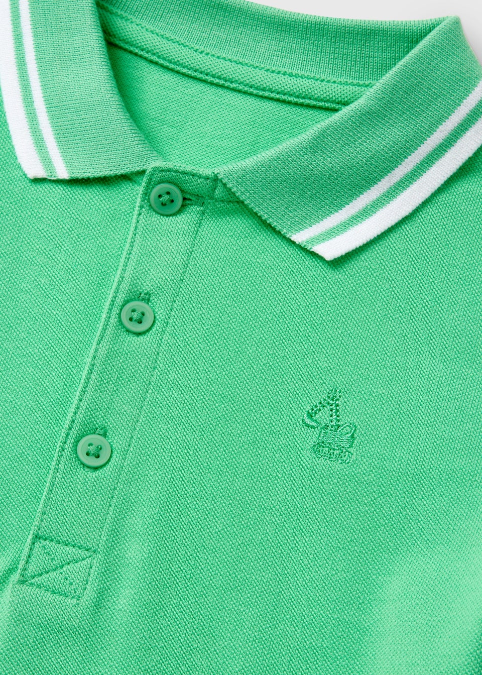 Boys Green Casual Polo Shirt (1-7yrs)