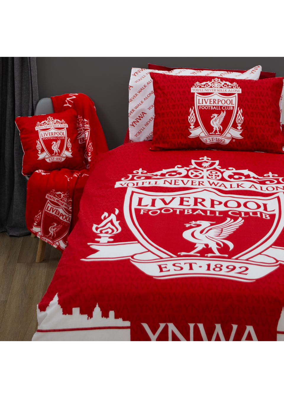 Liverpool FC Tone Duvet Cover Set
