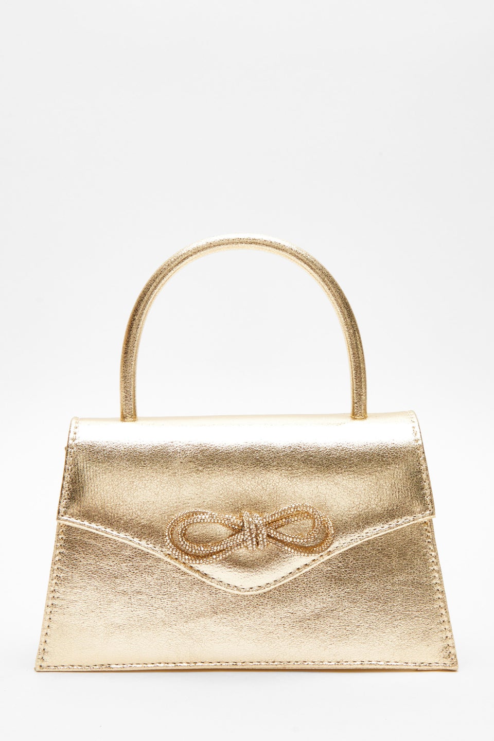 Quiz hot sale gold clutch
