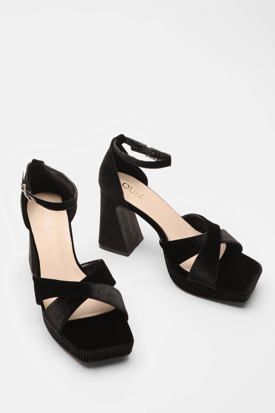Quiz top platform sandals