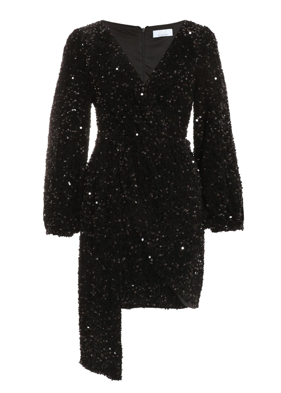 Quiz long sleeve sequin dress new arrivals