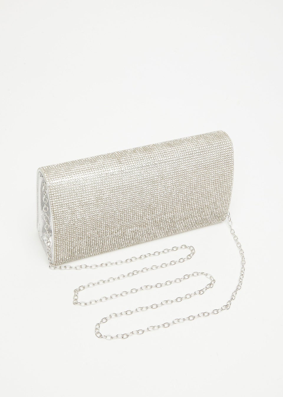 Quiz Silver Embellished Bag