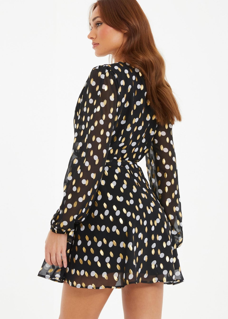 Polka dot dress quiz hot sale